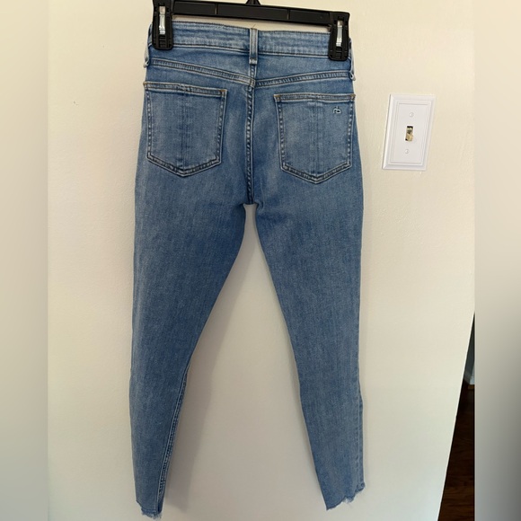 Rag & Bone: Cate Mid Rise ankle skinny jeans- size 24 - Picture 2 of 8